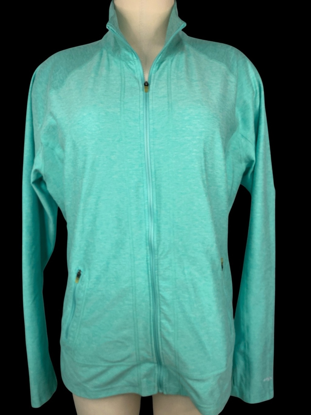 Gander Mountain Lime Green Full-Zip Performance Jacket Women’s XL